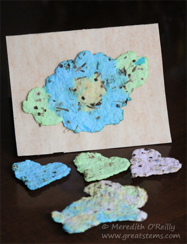 Simple DIY  Plantable Seed Paper Favor - Something Turquoise